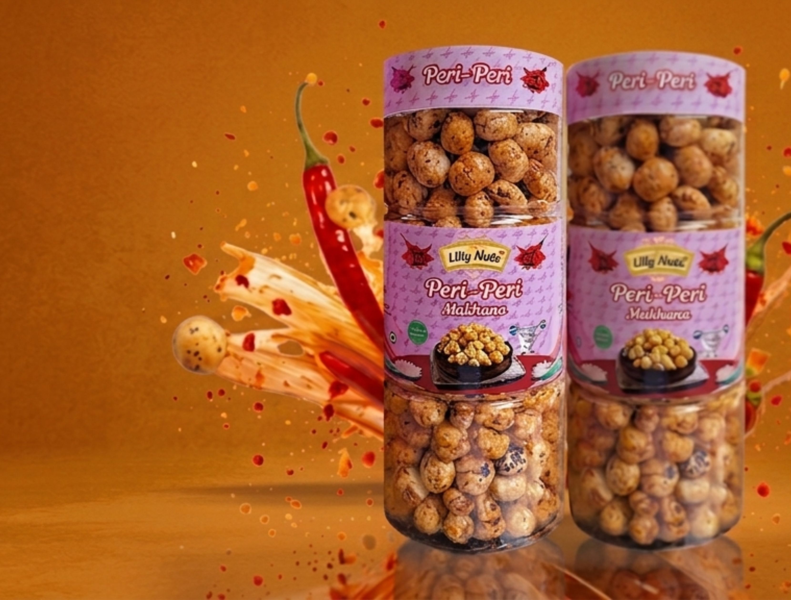 Peri Peri Flavoured Makhana